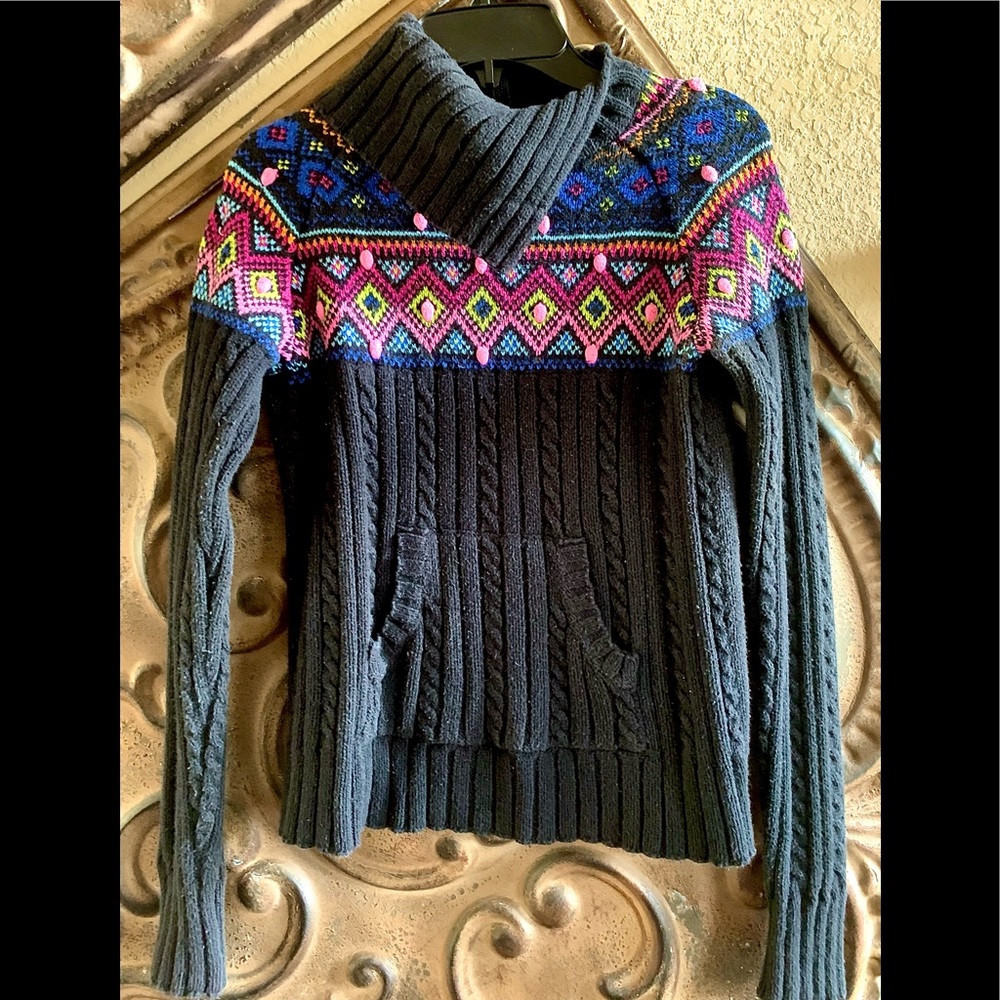 Split Collar Sweater
